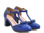 Mary Jane sko: Lulu - kongeblå